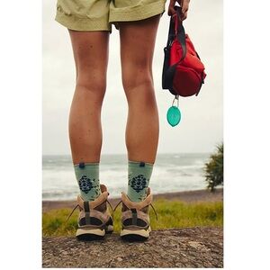 Free People FP Movement Floral Forest Hike Socks